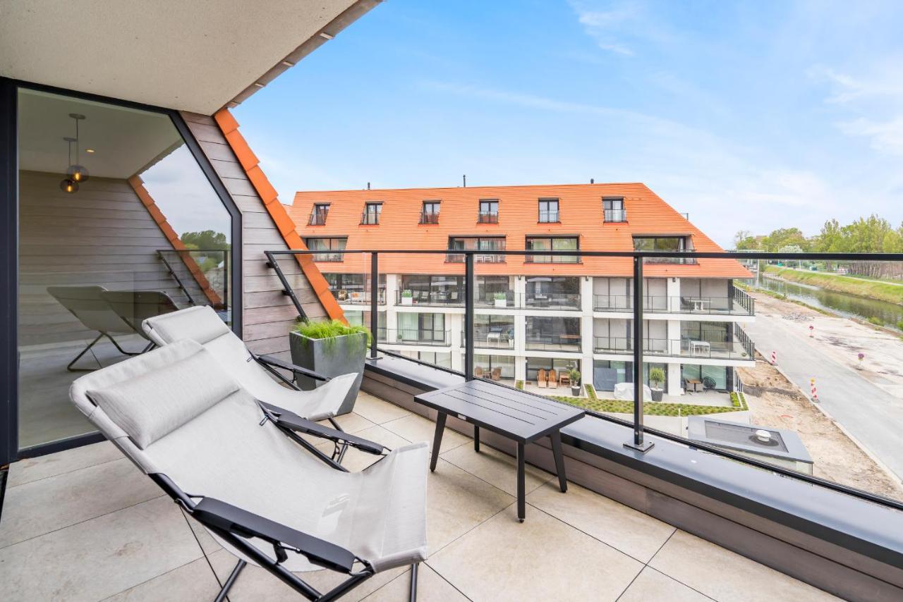 Renewed Comfort Duplex W 2 Terraces Nearby Marina Apartment Nieuwpoort Ngoại thất bức ảnh